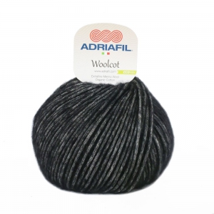 Adriafil Woolcot - Pelote de 50 gr - 89 noir