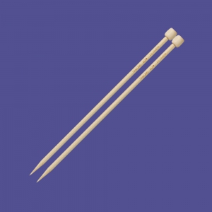 Aiguilles à tricoter 23 cm en bambou pointes fines Takumi - Clover