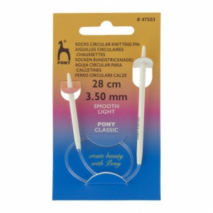 Aiguilles circulaires 28 cm -  n°3,5 - Pony