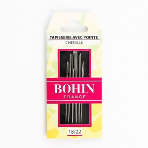 Aiguilles à tapisserie avec pointe n°18-22 - Bohin