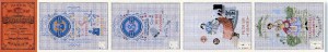 Album Sajou Motifs à broder - Rouge n°900