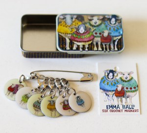 Anneaux marqueurs pour crochet - Emma Ball