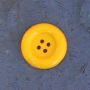 Bouton clown 38 mm - Jaune