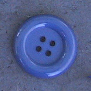 Bouton clown 51 mm - Bleu