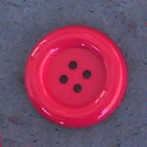 Bouton clown 51 mm - Rose foncé