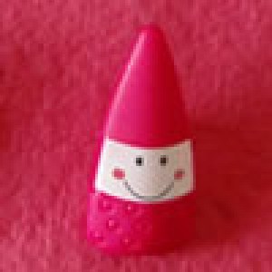 Bouton Lutin 28 mm - Fuschia