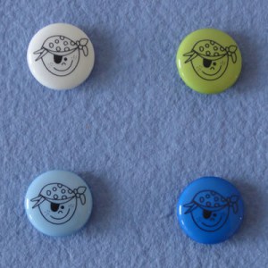 Bouton Pirate