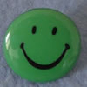 Bouton Smile 15 mm Vert