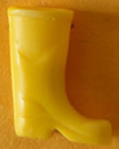 Bouton Bottes 32 mm - Jaune