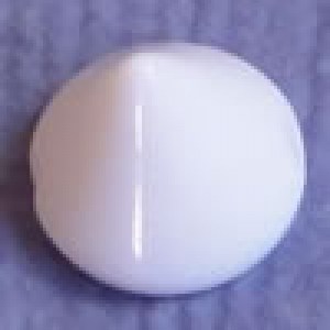 Bouton cône 10 mm - Blanc