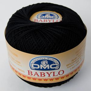 DMC Babylo 50 gr n°10 310 - Noir