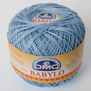 DMC Babylo 50 gr n°10 3840 - Fleur de lin bleue