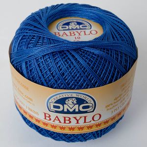 DMC Babylo 50 gr n°10 482 - Bleu de cobalt