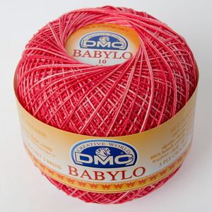 DMC Babylo 50 gr n°10 57 - Rouge ibis ombré