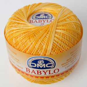 DMC Babylo 50 gr n°10 90 - Jaune soleil ombré