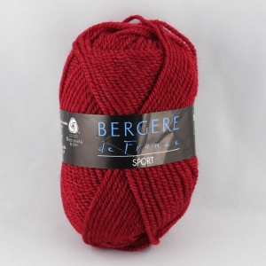 Bergère de France Sport - Pelote de 50 gr - Coloris 21239 Bordeaux