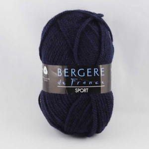 Bergère de France Sport - Pelote de 50 gr - Coloris 21739 Bleu marine