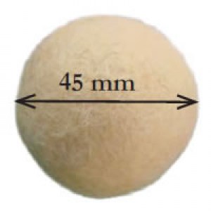 Boule en laine 45 mm