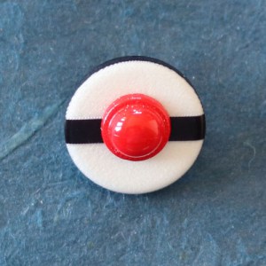 Bouton Béret de marin 14 mm - Blanc