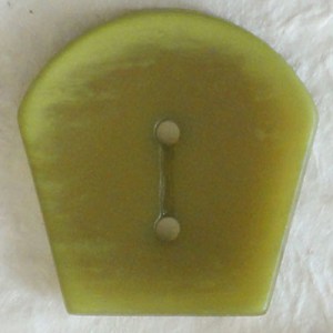 Bouton en forme de pétale 34 mm - Vert pistache