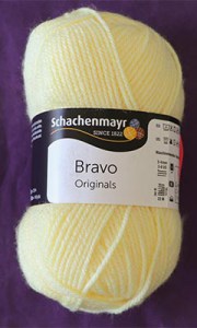 Schachenmayr Original Bravo pelote de 50 gr - Jaune Pâle 08361