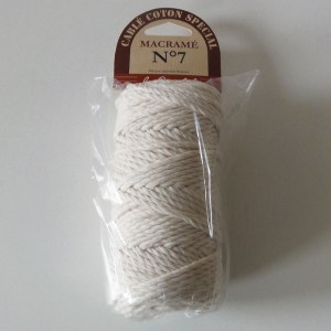 Cablé coton spécial macramé Lebaufil n°7