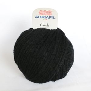 Adriafil Candy - Pelote de 100 gr - 39 noir