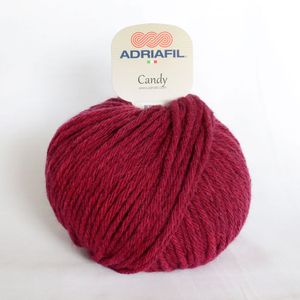 Adriafil Candy - Pelote de 100 gr - 91 rouge cerise