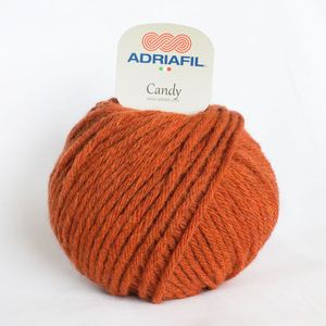 Adriafil Candy - Pelote de 100 gr - 99 rouille