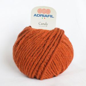 Adriafil Candy - Pelote de 100 gr - 99 rouille
