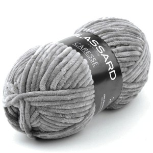 Plassard Caresse - Pelote de 100 gr - 513 Gris