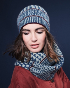 08-01 Snood en Lamana Como et Como Tweed