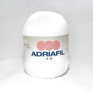 Adriafil Cheope - Pelote de 50 gr - 02  blanc