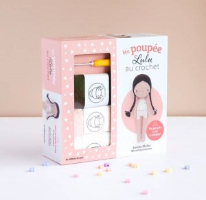 Coffret Ma poupée Lulu au crochet à habiller