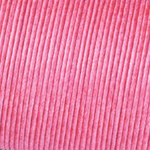 Cordelette de coton ciré 6 m, diam 1 mm - Rose