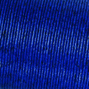 Cordelette de coton ciré 6 m, diam 1 mm - Bleu