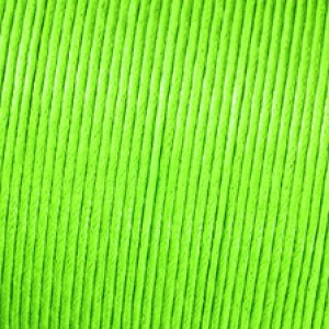 Cordelette de coton ciré 6 m, diam 1 mm - Vert clair