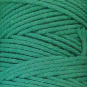 Coton à macramé 2 mm - Bobine de 200 gr - Coloris Vert