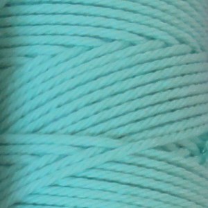 Coton à macramé 2 mm - Bobine de 200 gr - Coloris Turquoise