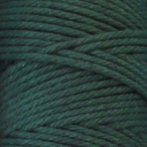 Coton à macramé 2 mm - Bobine de 200 gr - Coloris Vert foncé