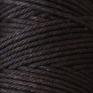 Coton à macramé 2 mm - Bobine de 200 gr - Coloris Marron foncé