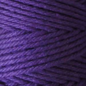 Coton à macramé 2 mm - Bobine de 200 gr - Coloris Mauve