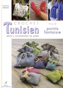 Crochet Tunisien volume 2, points fantaisie - Carpentier