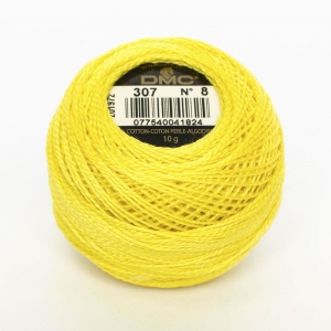 DMC Coton perlé - Pelote de 10g - n°8 Coloris 307