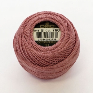 DMC Coton perlé - Pelote de 10g - n°8 Coloris 760