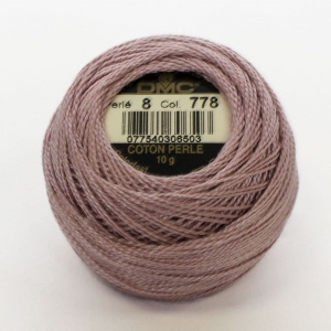DMC Coton perlé - Pelote de 10g - n°8 Coloris 778