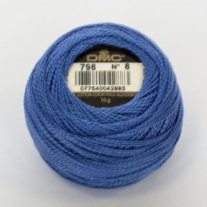 DMC Coton perlé - Pelote de 10g - n°8 Coloris 798