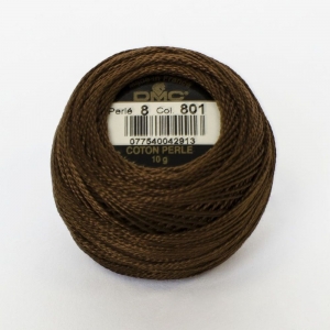 DMC Coton perlé - Pelote de 10g - n°8 Coloris 801