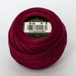 DMC Coton perlé - Pelote de 10g - n°8 Coloris 816