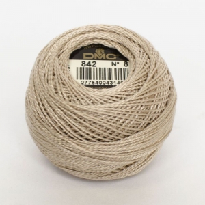 DMC Coton perlé - Pelote de 10g - n°8 Coloris 842